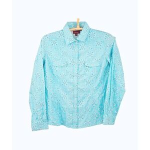 Panhandle Paisley Pearl Snap Women's XL Western Cowgirl Shirt